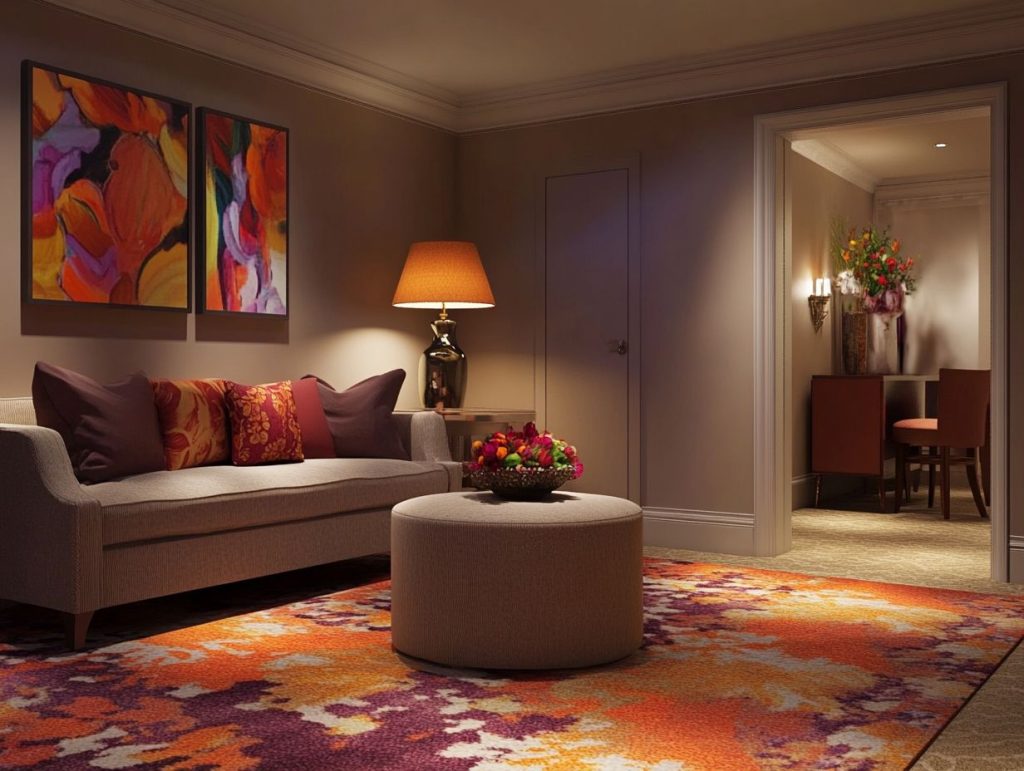 Mixing and Matching Rug Patterns and Textures